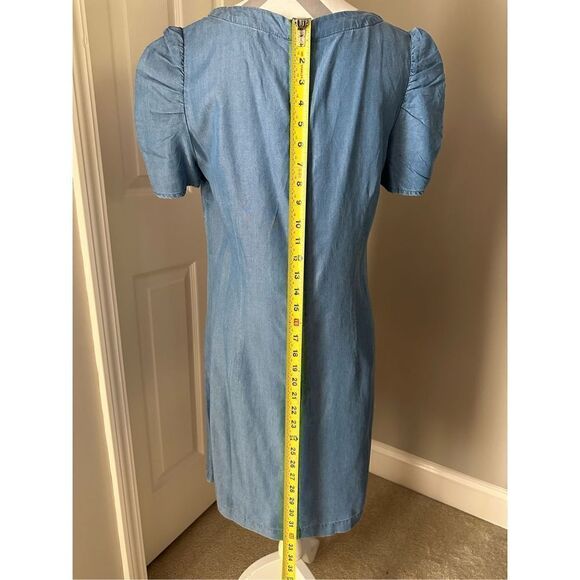 NWT Loft ruched sleeve casual dress - Picture 4 of 8